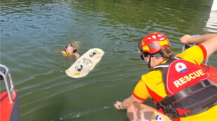 Mladého sportovce zachraňovali po pádu na vodním vleku na Těrlické přehradě