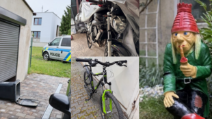 Lapkové ukradli motorku, vercajk i vodníka, jednoho zpacifikovali lidé na místě činu