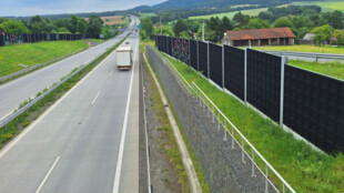 ŘSD vylepšuje protihlukové stěny u dálnice D48 přes Rychaltice