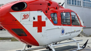 Batole spadlo do zahradního jezírka, vrtulníkem bylo přepraveno do nemocnice