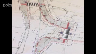 Křižovatka v centru v rekonstrukci
