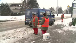 Zimní údržba znamená spousty práce