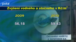 Zdražení vodného a stočného v Ostravě