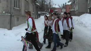 V Ryžovišti na Bruntálsku se konal tradiční masopust