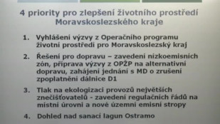 Ministr životního prostředí Pavel Drobil navštívil Ostravu