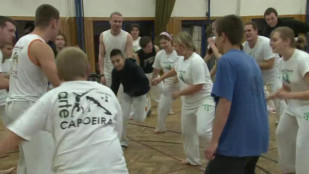 V Havířově se konal workshop brazilského bojového umění capoeira