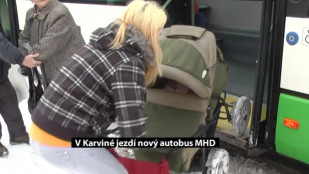 V Karviné jezdí nový autobus MHD