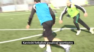 Karvinští fotbalisté používají sporttestry