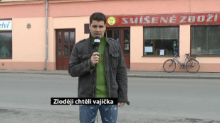 Zloději chtěli vajíčka