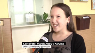 Cestovatel Marek Audy v Karviné