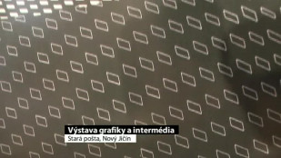 Bez komentáře - výstava grafika, intermédia v Novém Jičíně