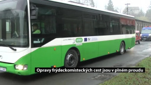 Opravy cest ve Frýdku-Místku jsou v plném proudu