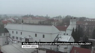 Klub rodáků a přátel Nového Jičína se vrátil k titulu Historické město r. 2001