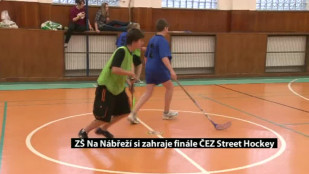 ZŠ Na Nábřeží postoupila do finále ČEZ Street Hockey