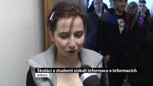 Školáci a studenti získali informace o informacích