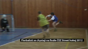 Novojičínští florbalisté se chystají na finále ČEZ Street Hockey 2012