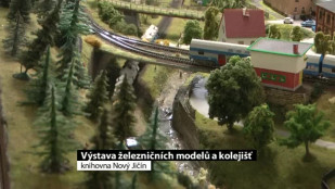 Bez komentáře - výstava železničních modelů a kolejišť  v Novém Jičíně