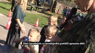 Slet čarodejnic a čarodejníků potěšil spoustu dětí