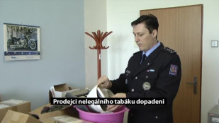 Policisté zadrželi prodejce nelegálního tabáku