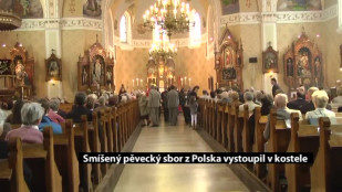 Evangelický smíšený pěvecký sbor vystoupil v kostele