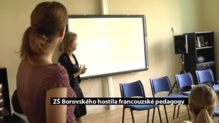 ZŠ Borovského z Karviné hostila francouzské pedagogy