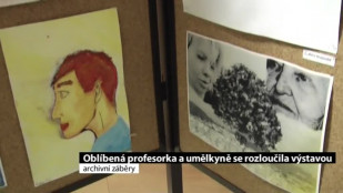 Oblíbená orlovská umělkyně se rozloučila výstavou