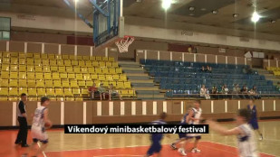 Víkendový minibasketbalový festival v Novém Jičíně