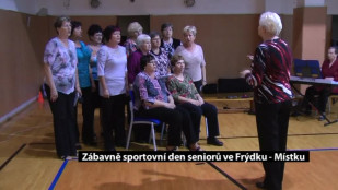 Zábavně sportovní den seniorů ve Frýdku - Místku