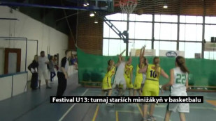 Festival U13: turnaj starších minižákyň v basketbalu