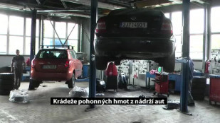 Krádeže pohonných hmot z nádrží aut na Novojičínsku