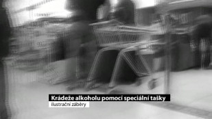 Krádeže alkoholu pomocí speciální tašky v Novém Jičíně