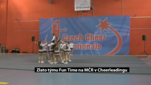 Zlato týmu FunTime na MČR v Cheerleadingu je v Novém Jičíně