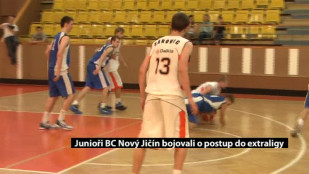 Junioři BC Nový Jičín bojovali o postup do extraligy