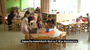 Kapacita mateřských škol ve F-M je dostatečná