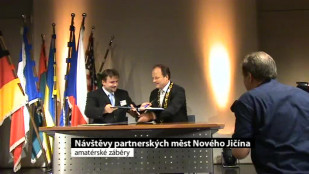 Návštěvy partnerských měst Nového Jičína