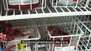 Ocenění bezpříspěvkových dárců krve v Novém Jičíně