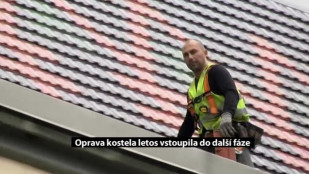 Oprava kostela letos vstoupila do další fáze