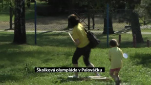 Školková olympiáda v Palováčku v Novém Jičíně