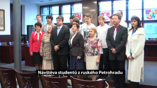 Návštěva studentů z ruského Petrohradu