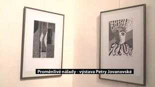 Proměnlivé nálady – výstava Petry Jovanovské v Novém Jičíně