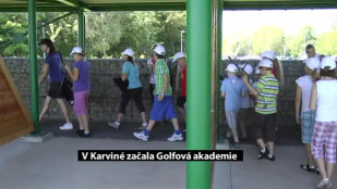 V Karviné začala Golfová akademie pro děti