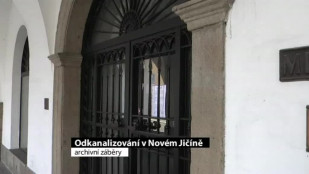 Odkanalizování v Novém Jičíně