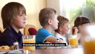 Starosta přijal premianty tříd