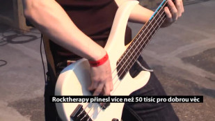 Rocktherapy přinesl více než 50 tisíc pro dobrou věc