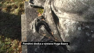 Pamětní deska a výstava Huga Baara v Novém Jičíně