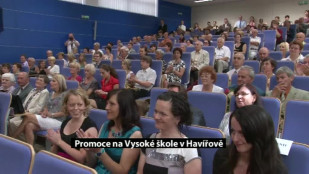 Promoce na Vysoké škole sociálně správní Havířov