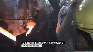 V Německu se odlévaly kostelní  zvony pro Karvinou