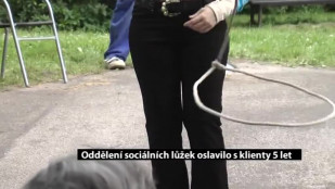 Oddělení sociálních lůžek oslavilo s klienty 5 let