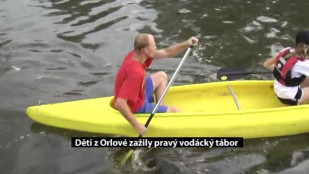 Děti z Orlové zažily pravý vodácký tábor