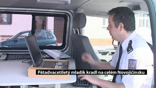 Pětadvacetiletý mladík kradl na celém Novojičínsku